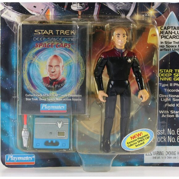 Star Trek Deep Space Nine Captain Jean-Luc Picard Action Figure 1994 6245 - Picture 2 of 7